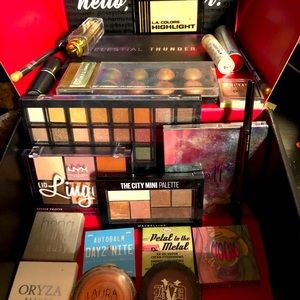 Box of new never used makeup